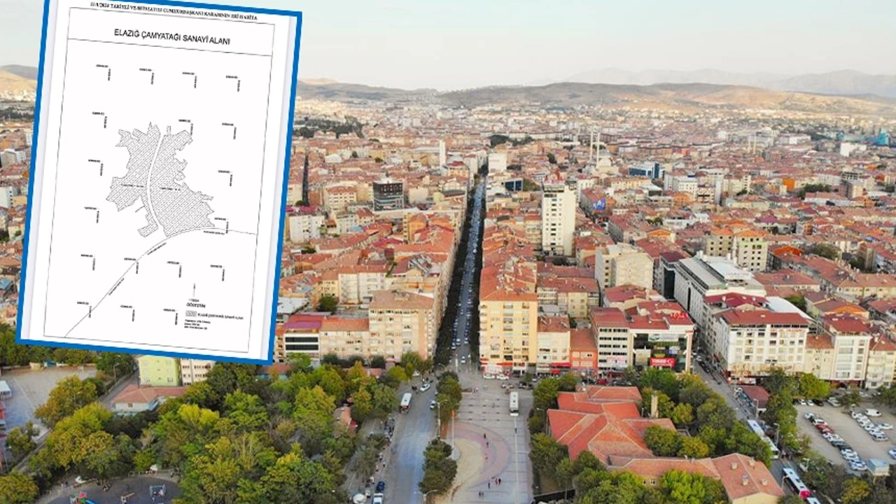 Elazığ Çamyatağı sanayi alanı oldu
