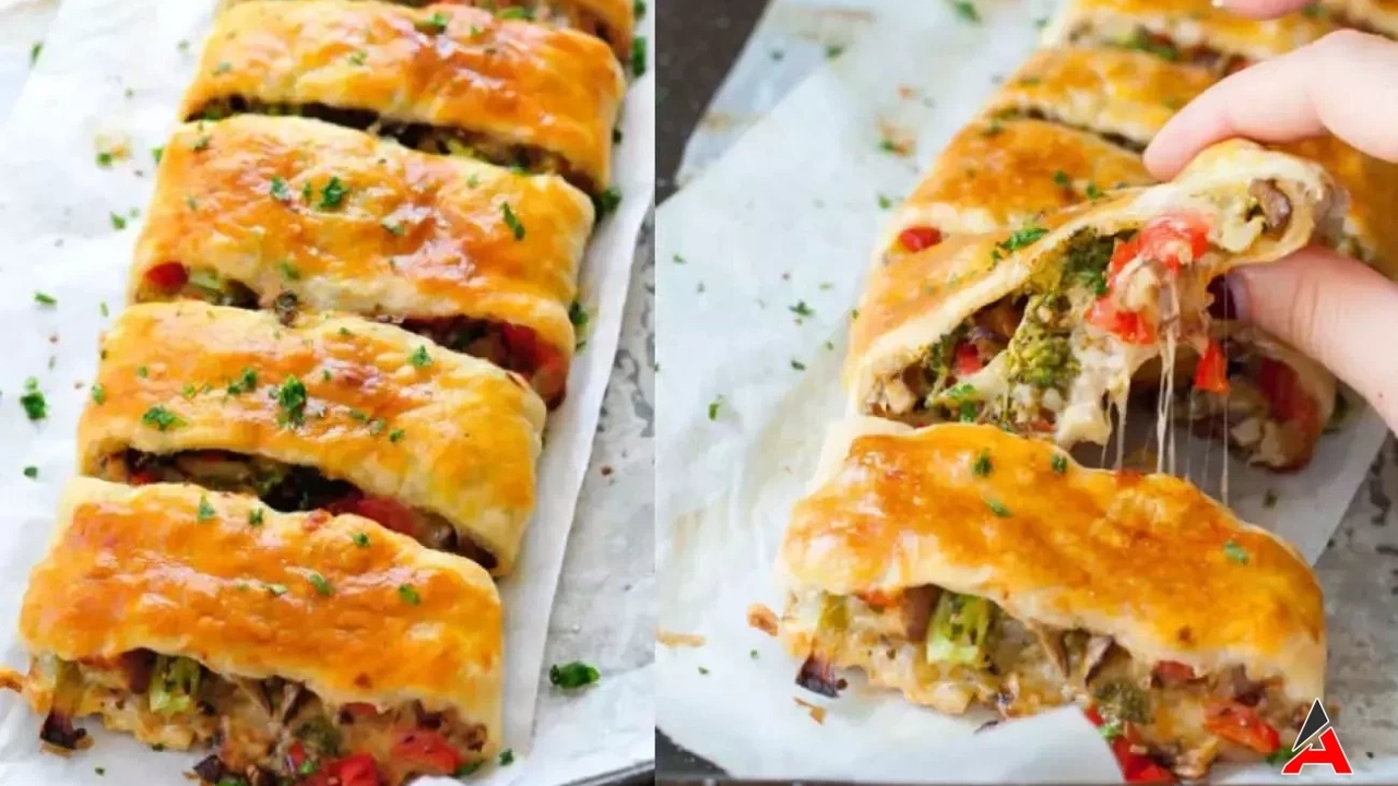 Sebzeli Çıtır Börek Gelinim Mutfakta Tarifi Yapılışı 2
