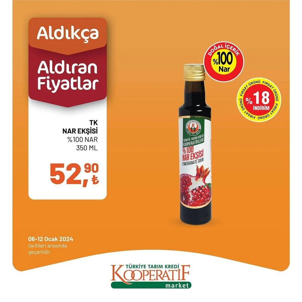 Tarım Kredi Kooperatif Market Ocak Indirimleri 3