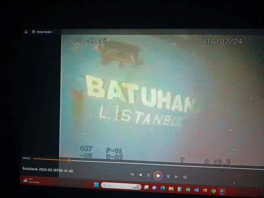 Marmara'da Batan Geminin Murettebatını Arama Çalısmaları Suruyor 19Subat2024 2