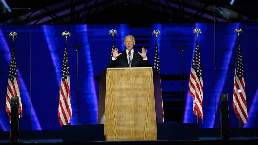 ABD Başkanı Biden'a Filistin tepkisi: Konuşmasına izin verilmedi! “Eli kanlı Biden kendinden utanmalısın”