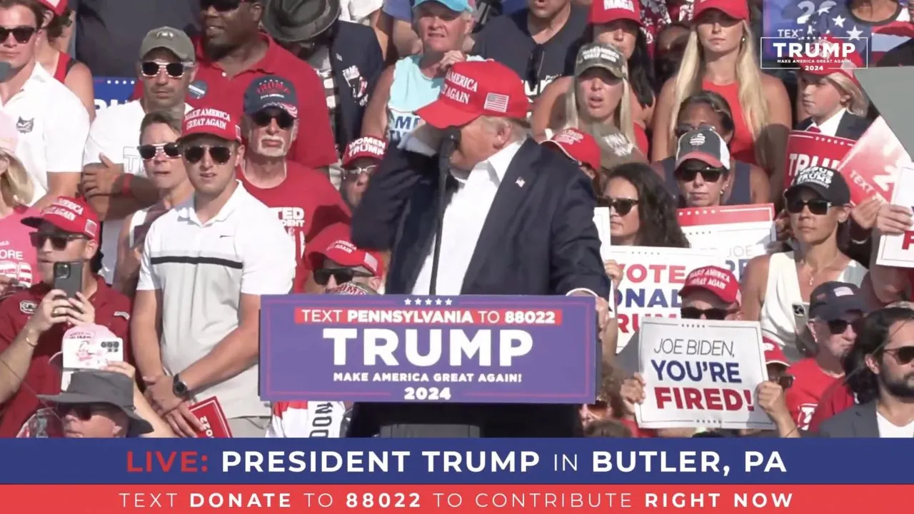 Donald Trump'ın vurulduğu kurşun böyle görüntülendi!